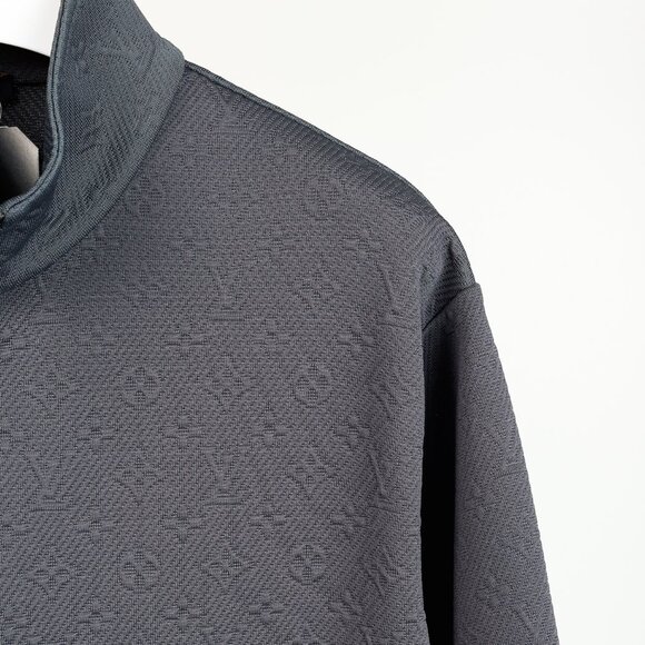 Louis Vuitton Grey Monogram Zip-Through Jacket - Picture 6 of 12